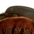 Original German WWII M42 Extra Large Army Heer Single Decal Helmet with 61cm Liner & Chinstrap - stamped EF68 Original Items