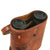 Original U.S. WWII 7x50 M15 Binoculars with Eye Cups & Neck Strap in Leather Case Original Items