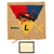 Original U.S. WWII US Army 7th Armored Division Hooked Rug - Formerly Part of the A.A.F. Tank Museum - 20 x 20” Original Items