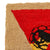 Original U.S. WWII US Army 7th Armored Division Hooked Rug - Formerly Part of the A.A.F. Tank Museum - 20 x 20” Original Items