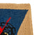 Original U.S. WWII US Army 7th Armored Division Hooked Rug - Formerly Part of the A.A.F. Tank Museum - 20 x 20” Original Items