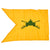 Original U.S. Vietnam War-Era Armor Swallowtail Guidon - Formerly Part of the A.A.F. Tank Museum - 31” x 20” Original Items