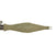 Original U.S. Vietnam Era Rubber Training Aid Russian RPG-7B Rocket Propelled Grenade Launcher From Training Sustainment Command Ft Knox - Inert Original Items
