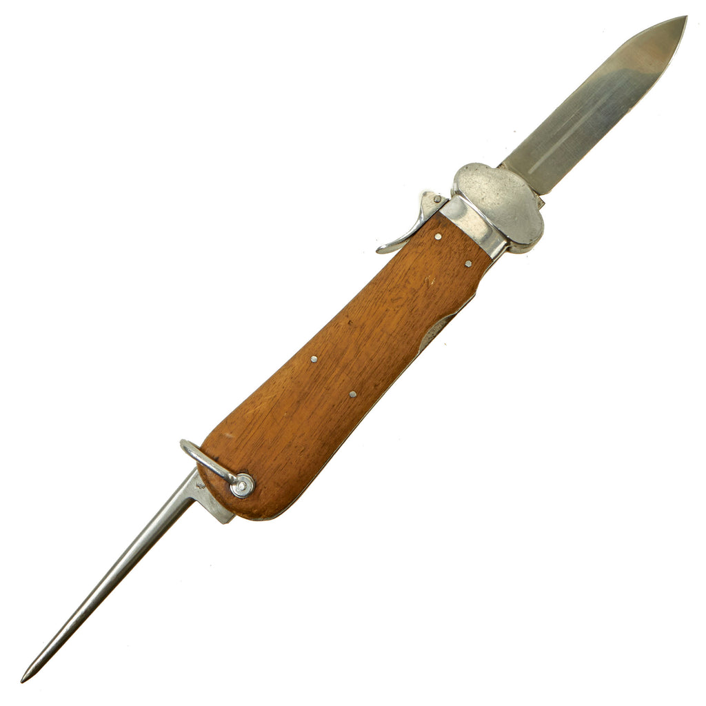 Original German WWII Luftwaffe Gravity Knife by Solinger Metallwaren Fabrik with Waffen Proof - SMF Original Items