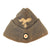 Original German WWII Service Used Luftwaffe EM-NCO M38 Overseas Wool Cap Original Items