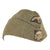 Original German WWII Waffen SS EM-NCO Field Gray Wool M40 Overseas Side Cap with Insignia - size 60 Original Items