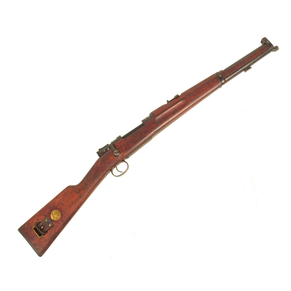 Original Swedish Mauser m/1894-14 Carbine by Waffenfabrik Mauser with Bayonet Lug - Serial 3438 - dated 1895 Original Items