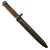 Original Italian WWII M1938 Mannlicher Carcano Short Rifle Folding Bayonet with Scabbard Original Items