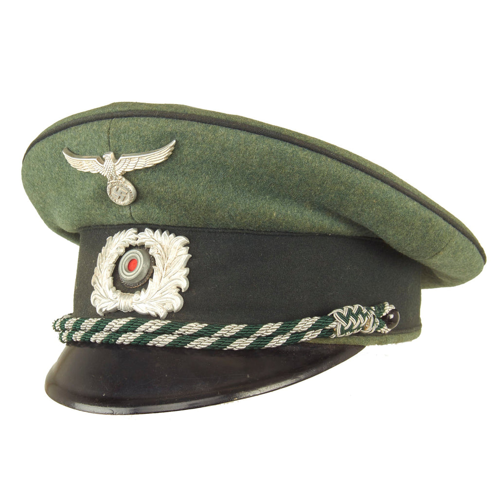 Original German WWII Customs Officer Schirmmütze Visor Cap Original Items