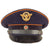 Original German WWII Fire Protection Police EM/NCO Schirmmütze Visor Cap by Peküro - Size 56 ½ Original Items