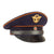 Original German WWII Fire Protection Police EM/NCO Schirmmütze Visor Cap by Peküro - Size 56 ½ Original Items