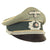 Original German WWII Army Heer Infantry Officers Schirmmütze Visor Crush Cap Original Items