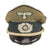 Original German WWII Heer Army Medical Officer Schirmmütze Visor Crush Cap with Embroidered Insignia Original Items