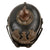 Original Imperial German WWI Prussian Unit Marked M1915 EM/NCO Pickelhaube Spiked Helmet with Period Alterations - 6th Rhenish Infantry Regiment No. 68 - Dated 1916