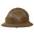 Original French WWII North African Zouave M26 Adrian Helmet in Scarce Large Size - Full Liner Original Items