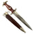 Original German WWII SA Dagger by Rare Maker Richard Plümacher Sohn with Scabbard - RZM M7/83 Original Items