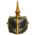 Copy of Original Imperial German WWI Prussian Infantry Officer Model 1897 Pickelhaube Spiked Helmet With Überzug Original Items