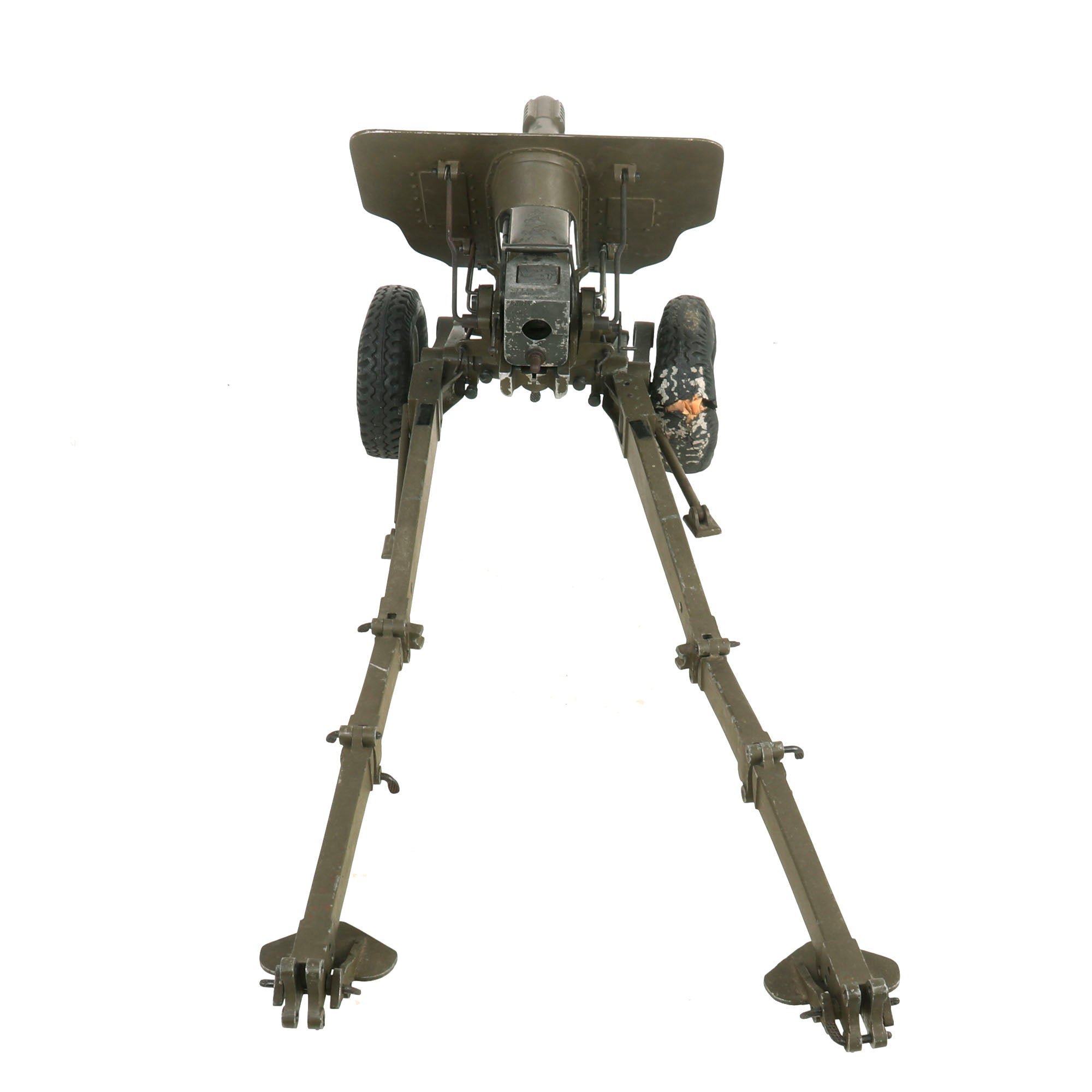 Original Italian OTO Melara Model 56 Pack Howitzer Mechanical Aluminum