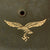 Original German WWII M40 Single Decal Luftwaffe Helmet with USGI Bring Back Certificate & Damaged Liner - ET62 Original Items