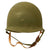 Original U.S. WWII Unissued Complete 1944 M1 McCord Front Seam Helmet with CAPAC Liner - Excellent Condition Original Items