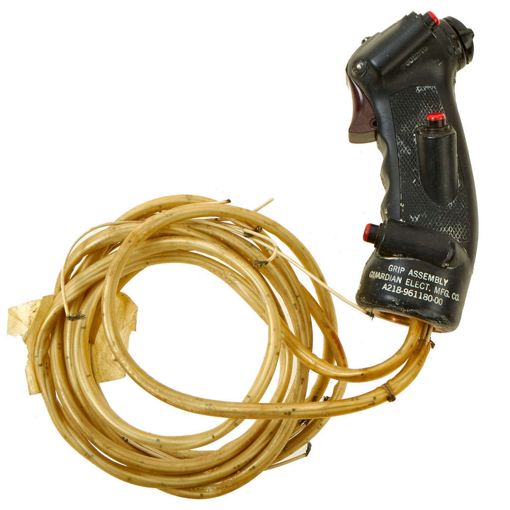 Original U.S. Vietnam War Era North American Supersonic F-100 Super Sabre Control Stick Grip Assembly by Guardian Electric Original Items