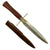 Original French WWI M1916 Type 2 Fighting Knife by Astier-Prodon of Thiers with Scabbard - “Le Vengeur de 1870” Original Items