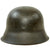 Original German WWII M40 Single Decal Luftwaffe Helmet with 1943 Dated Relic Liner - marked NS64 Original Items