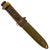 Original U.S. WWII Blade Marked M3 Fighting Knife by UTICA Cutlery Co. with M8 Scabbard Original Items