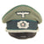 Original German WWII Named Military Administration Officer Schirmmütze Visor Cap by EREL - Double Marked Original Items