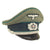 Original German WWII Named Military Administration Officer Schirmmütze Visor Cap by EREL - Double Marked Original Items