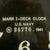 Original WWII U.S. Navy Type Mark I Deck Clock by Seth Thomas With Winding Key ; Dated 1941 - Fully Functional Original Items