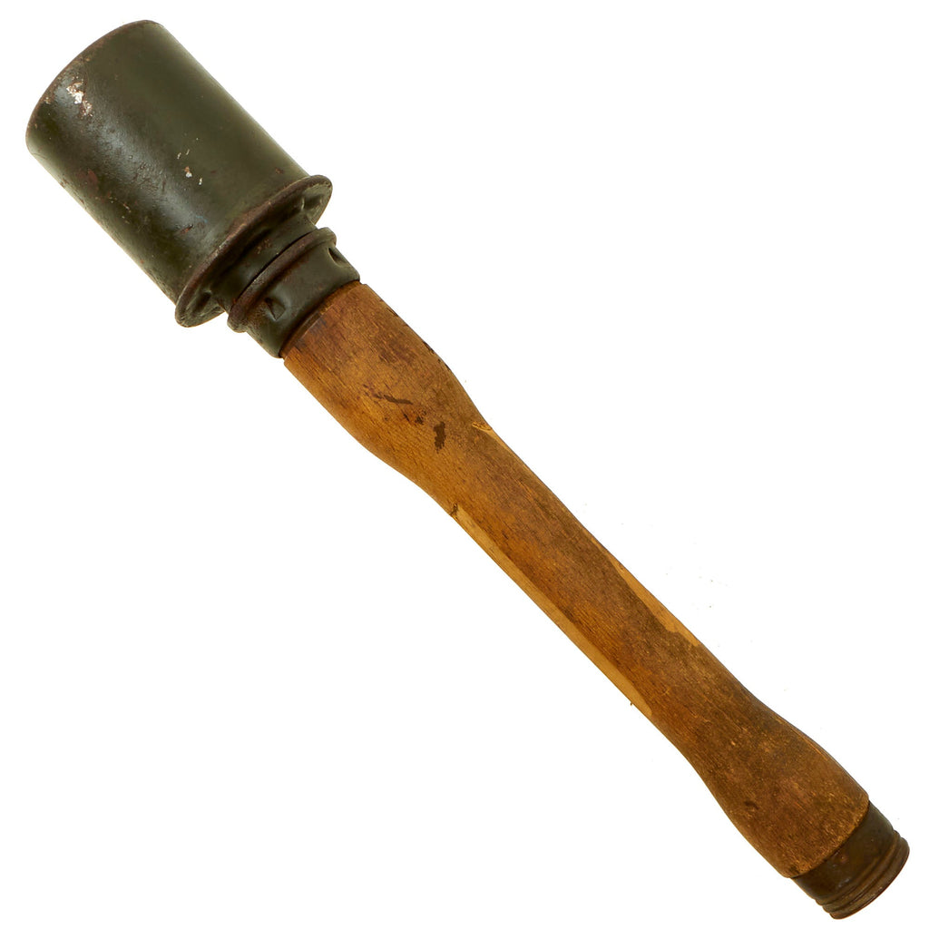 Original German WWII M24 Inert Stick Grenade Stielhandgranate by Richard Rinker - Dated 1940/43 Original Items