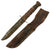 Original U.S. WWII Service-Used USMC Mark 2 KA-BAR Fighting Knife With Leather Sheath Original Items