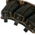 Original German WWII Unissued Late War Black Leather Mauser 98k Triple Pouch - RBNr. 0/0676/0033 Original Items
