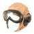 Original U.S. WWII Army Air Force Unissued Aviator Flight Helmet Set - Polaroid Goggles & AN-H-15 Helmet with Earphones Original Items
