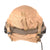 Original U.S. WWII Army Air Force Unissued Aviator Flight Helmet Set - Polaroid Goggles & AN-H-15 Helmet with Earphones Original Items
