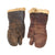 Original U.S. WWII Army Air Forces Type A-3 Sheepskin Shearling Trousers with Two Sets of Mittens & Two Flight Helmets Original Items