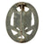 Original German WWII Silver Grade General Assault Badge - Unmarked Solid Back Original Items