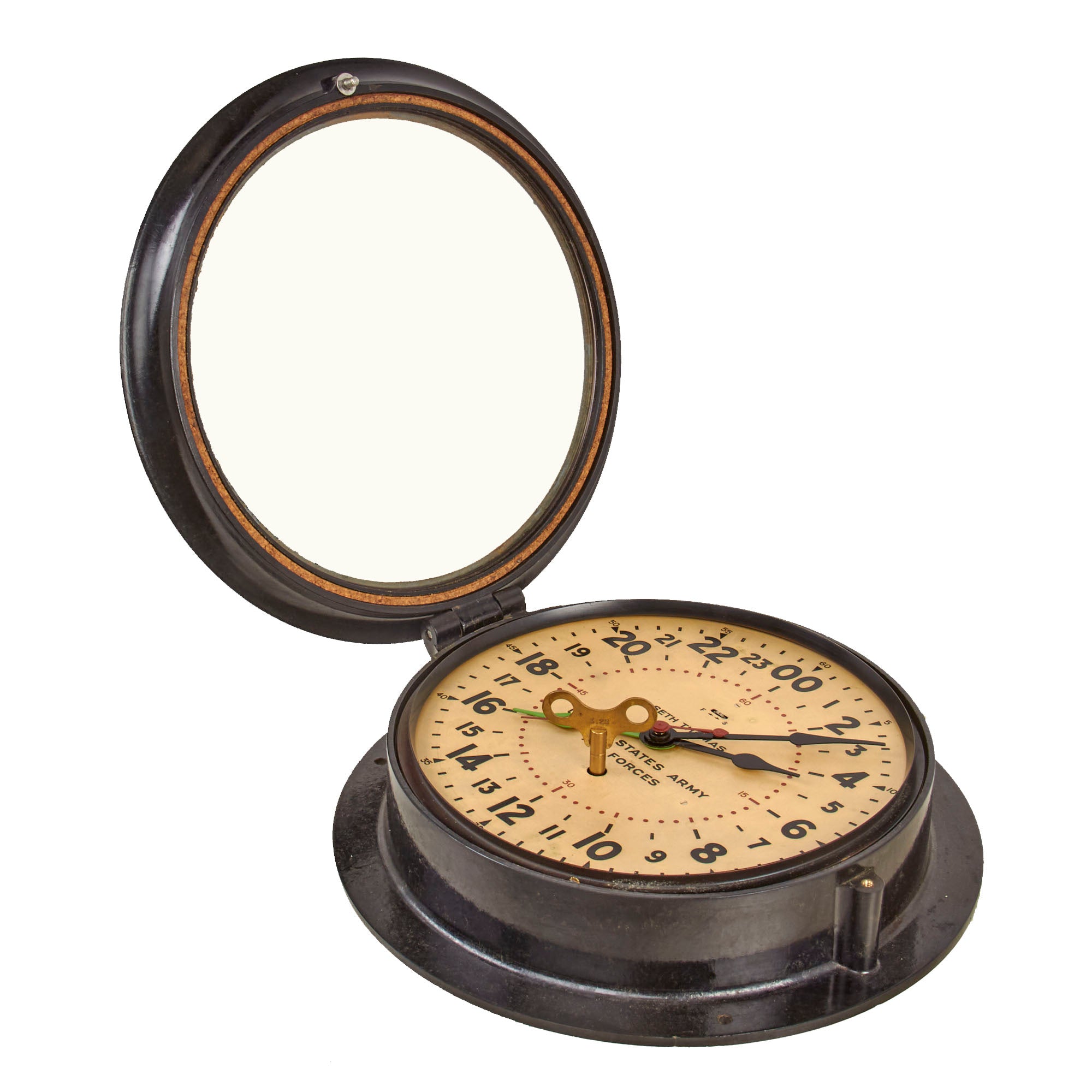 Original WWII U.S. Army Air Forces 8-Day Clock by Seth Thomas With Win ...