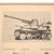 Original U.S. WWII Armored Vehicle Silhouette Recognition Poster Set of 5 - 24” x 19” Original Items