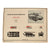 Original U.S. WWII Armored Vehicle Silhouette Recognition Poster Set of 4 - 24” x 19” Original Items