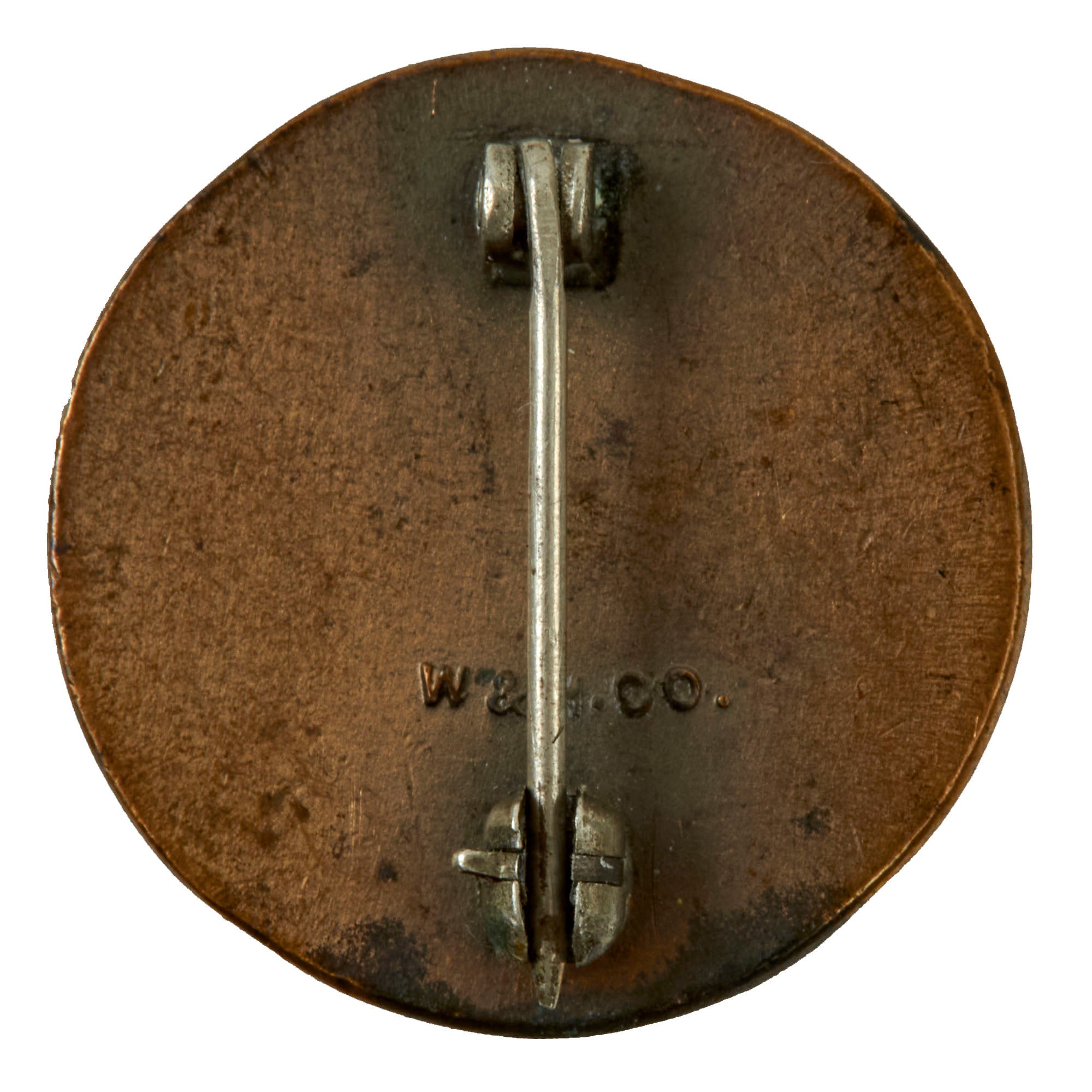 Manhatan Project Pin Original U.S. WWII Manhattan Project A Bomb Bronze Workers Pin ...