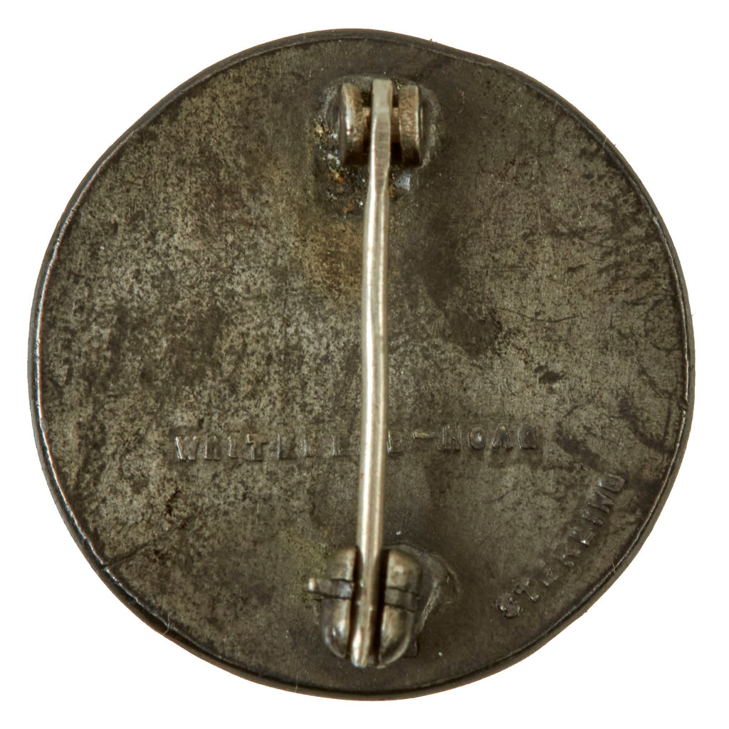Manhatan Project Pin Original U.S. WWII Manhattan Project A Bomb Workers Pin - Sterling Sil ...