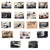Original U.S. WWII 2 ¾” x 2” Photograph Collection of Aircraft Nose Art - 17 Photos Original Items
