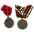Original German WWII Medal & Award Grouping with KvKII (2), Eastern Medal, IAB, and More - 6 Items Original Items