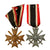 Original German WWII Medal & Award Grouping with KvKII (2), Eastern Medal, IAB, and More - 6 Items Original Items