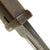 Original German WWII 98k 1938 dated Bayonet by Carl Eickhorn with Scabbard and Frog - Matching Serial 6612 O Original Items