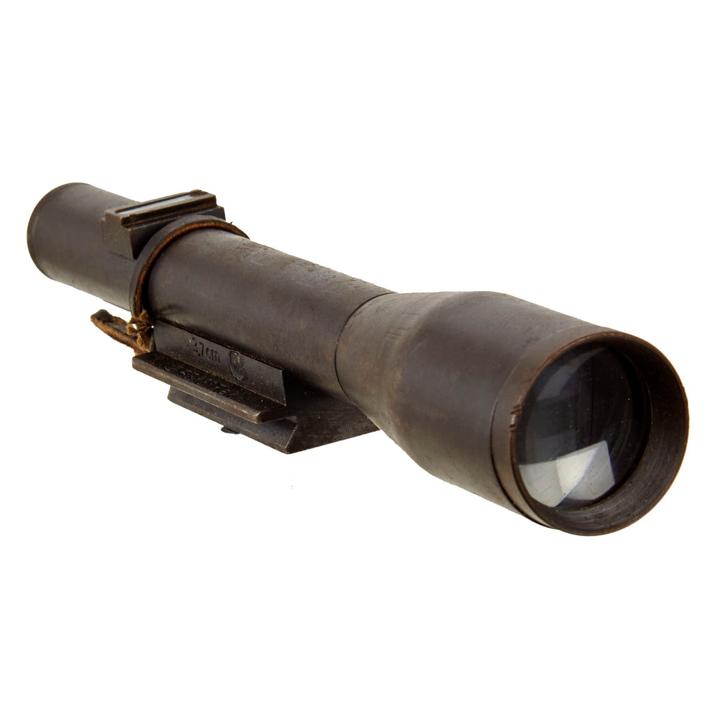 Original German Luftwaffe Z.F. 3×8° 37mm FlaK 18/36/37/43 Scope by Ernst Ludvig Optisches Werk Original Items
