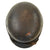 Original German WWII Extra Small M35 Single Decal Luftwaffe Helmet with 53cm Liner & Chinstrap - ET60 Original Items
