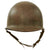 Original U.S. WWII 1944 M1 McCord Front Seam Swivel Bale Helmet with CAPAC Liner Original Items